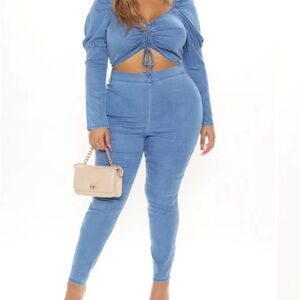 Blue Jumpsuit